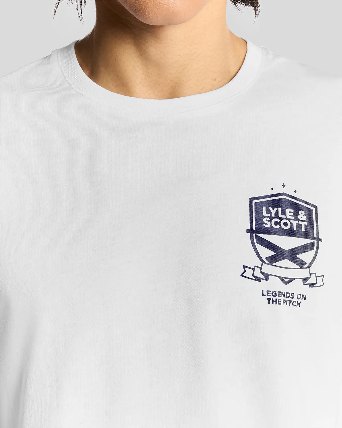 Legends On The Pitch Graphic T-Shirt sold by Lyle & Scott product image thumbnail 3