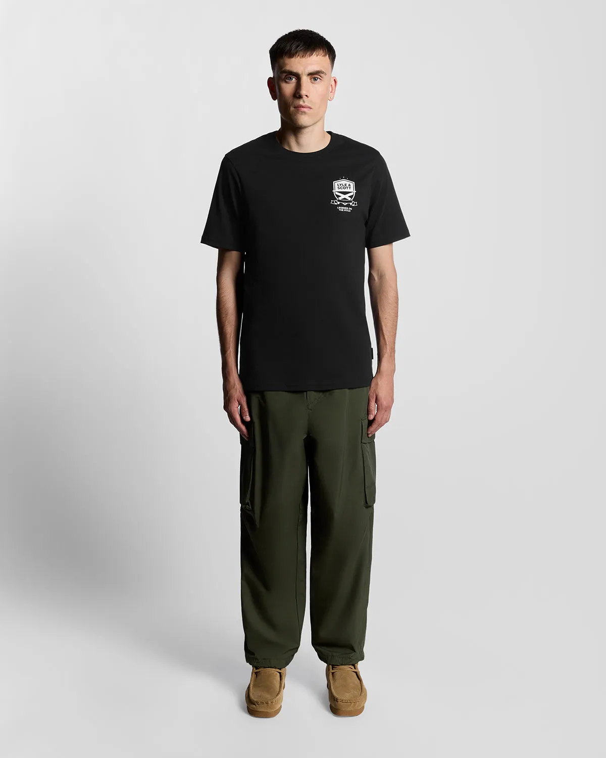 Legends On The Pitch Graphic T-Shirt sold by Lyle & Scott product image thumbnail 2