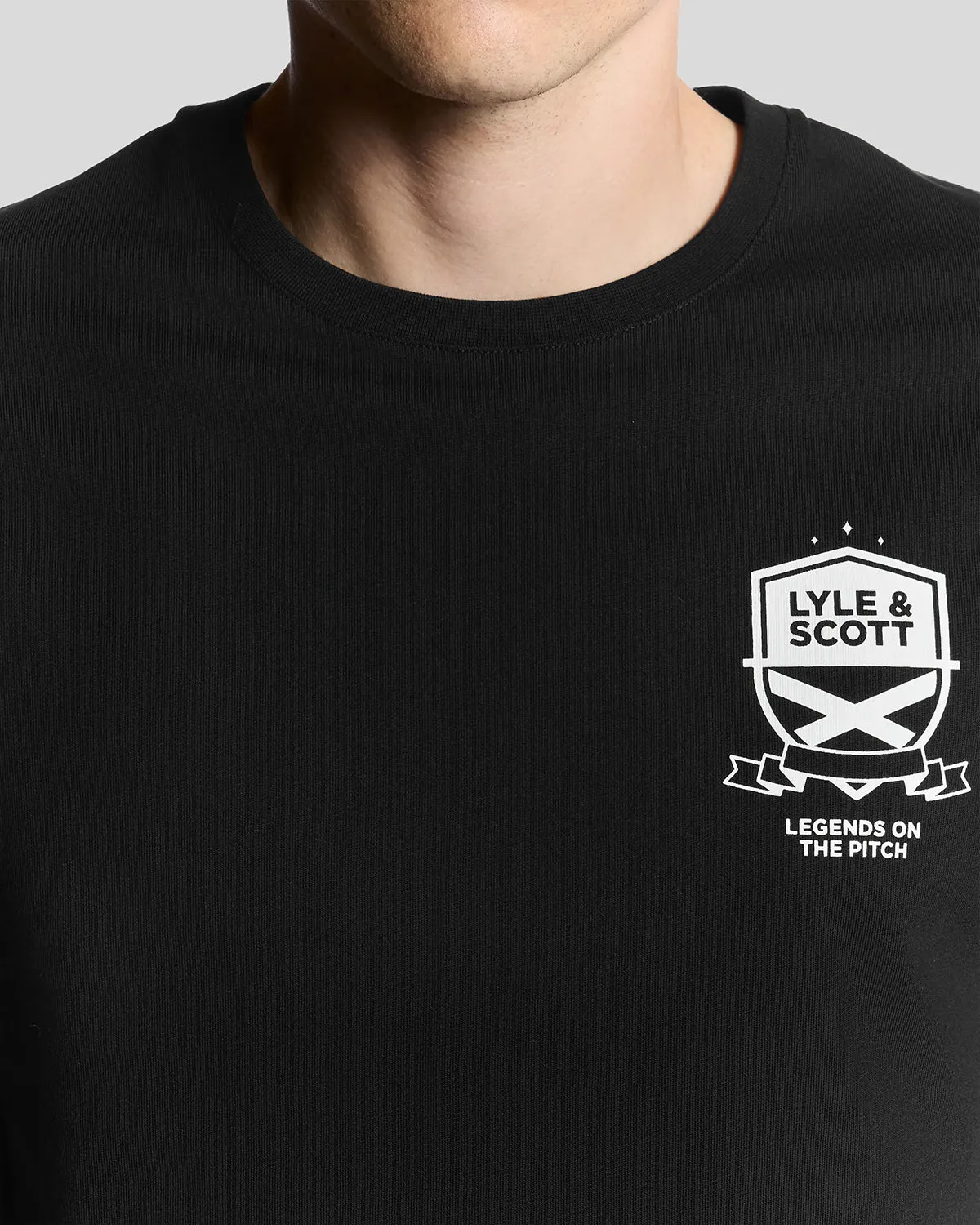 Legends On The Pitch Graphic T-Shirt sold by Lyle & Scott product image thumbnail 3