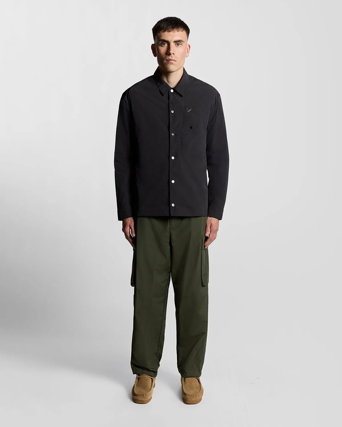 Crinkle Nylon Pocket Overshirt sold by Lyle & Scott product image thumbnail 2