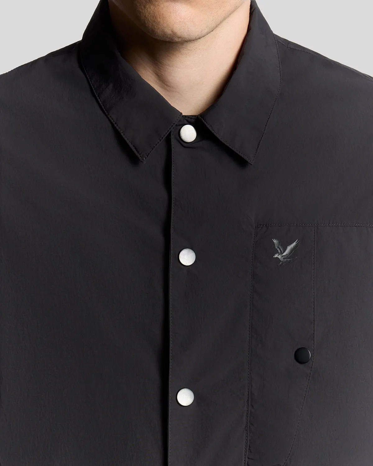 Crinkle Nylon Pocket Overshirt sold by Lyle & Scott product image thumbnail 3