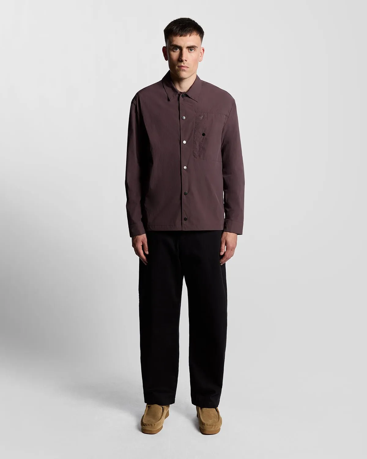 Crinkle Nylon Pocket Overshirt sold by Lyle & Scott product image thumbnail 2