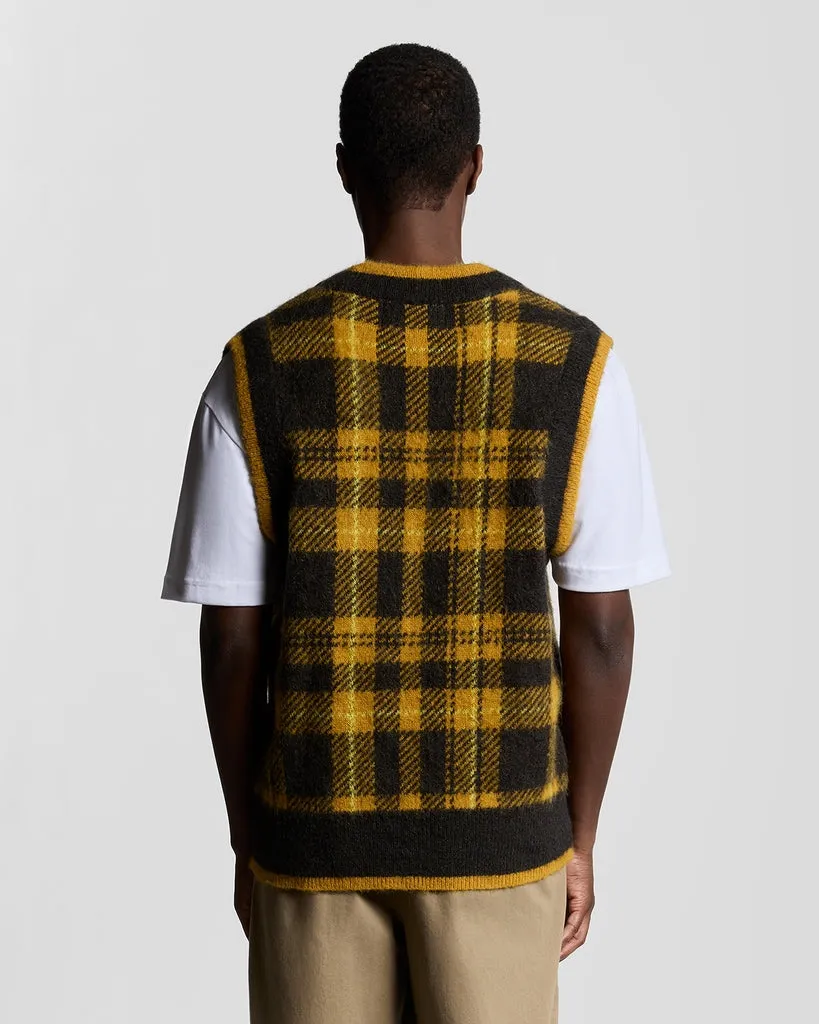 Wool Blend Tartan Vest sold by Lyle & Scott product image thumbnail 4