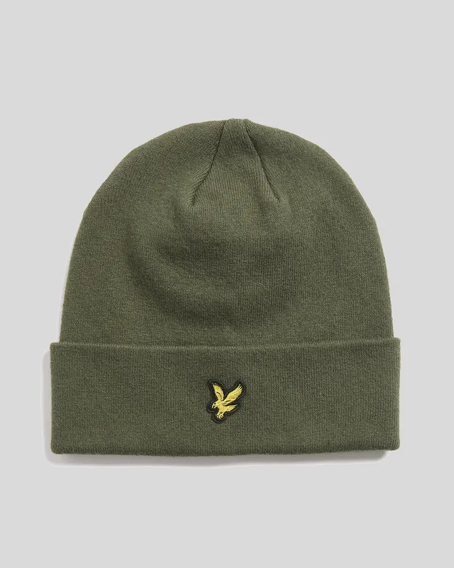 Merino Wool Blend Beanie sold by Lyle & Scott