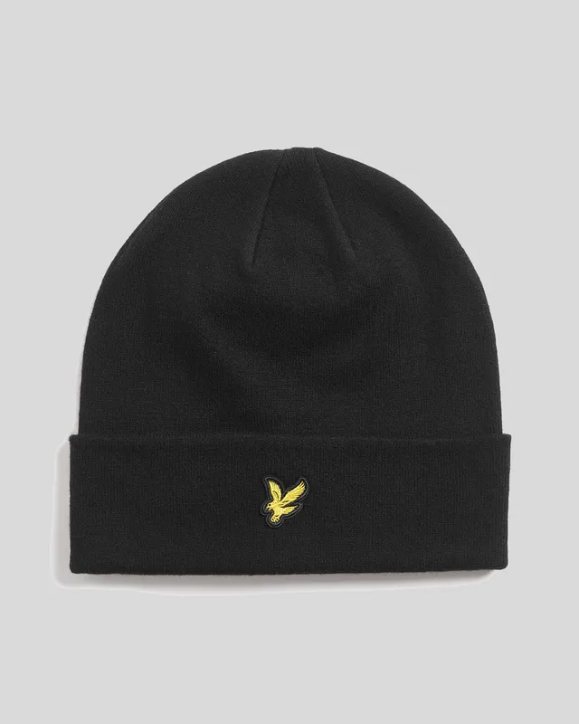 Merino Wool Blend Beanie sold by Lyle & Scott