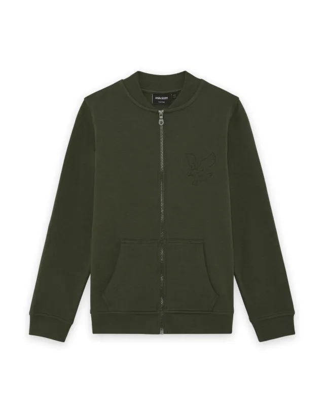 Embossed Eagle Track Jacket sold by Lyle & Scott