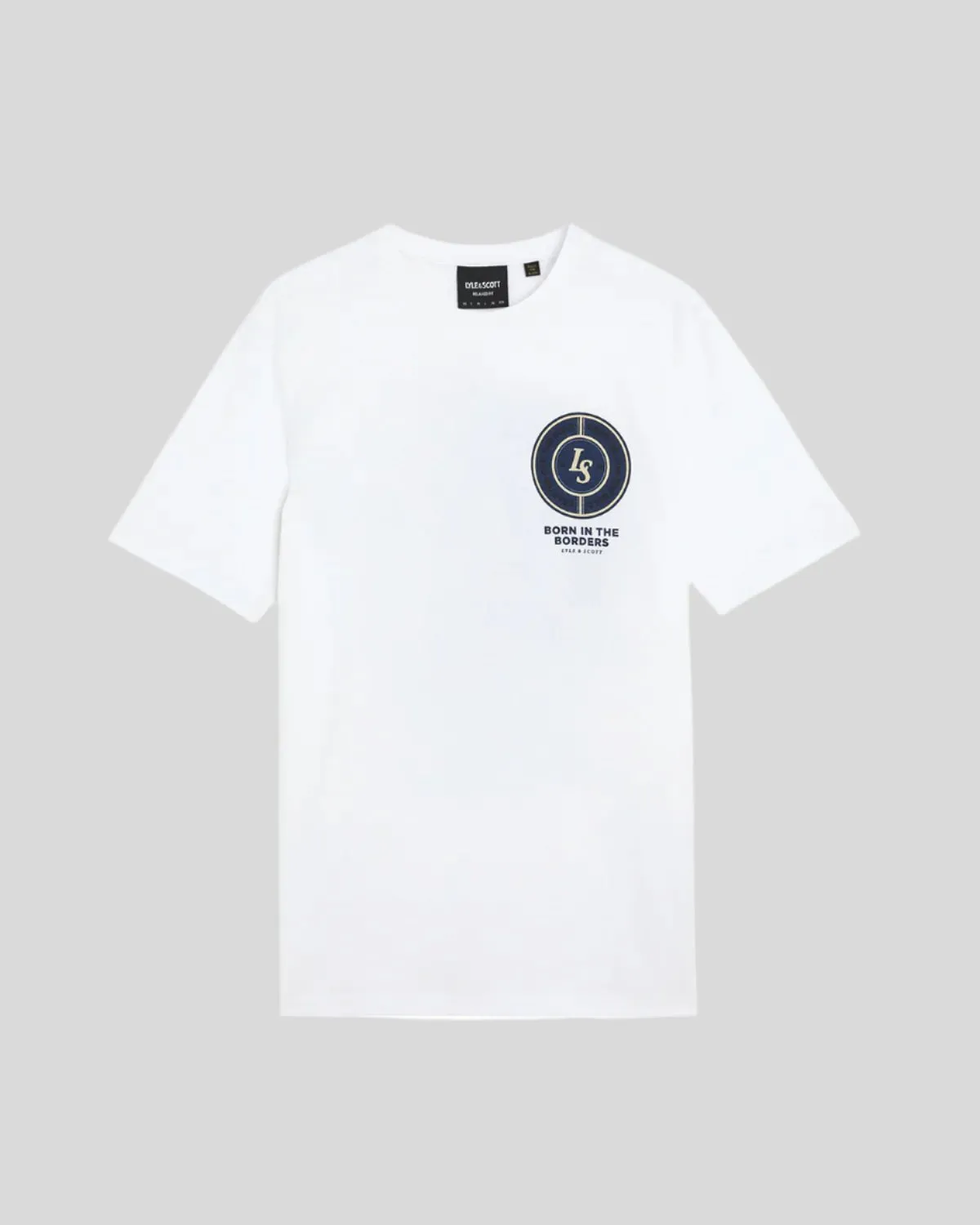Born In The Borders Graphic T-Shirt sold by Lyle & Scott product image thumbnail 5