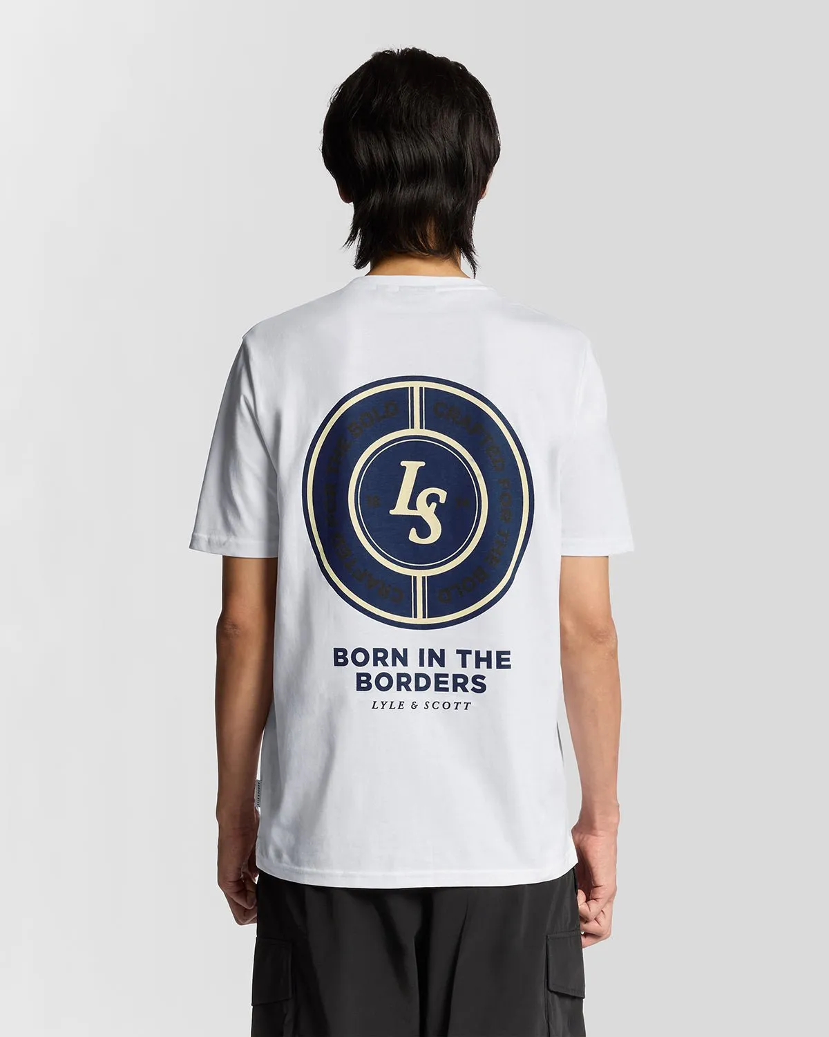 Born In The Borders Graphic T-Shirt sold by Lyle & Scott product image thumbnail 4