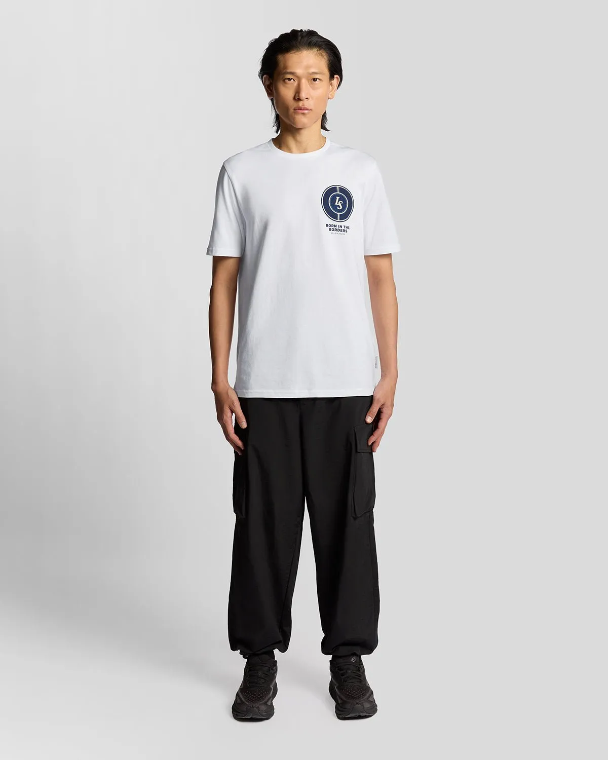 Born In The Borders Graphic T-Shirt sold by Lyle & Scott product image thumbnail 2