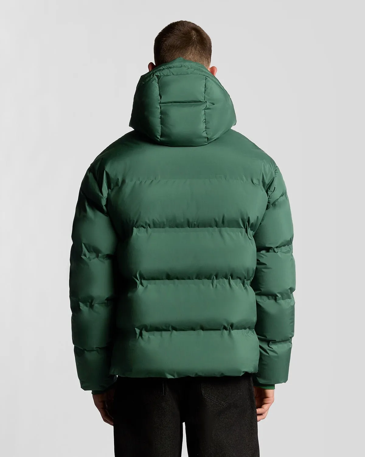 Heavyweight Hooded Puffer Jacket sold by Lyle & Scott product image thumbnail 4