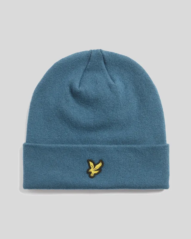 Merino Wool Blend Beanie sold by Lyle & Scott