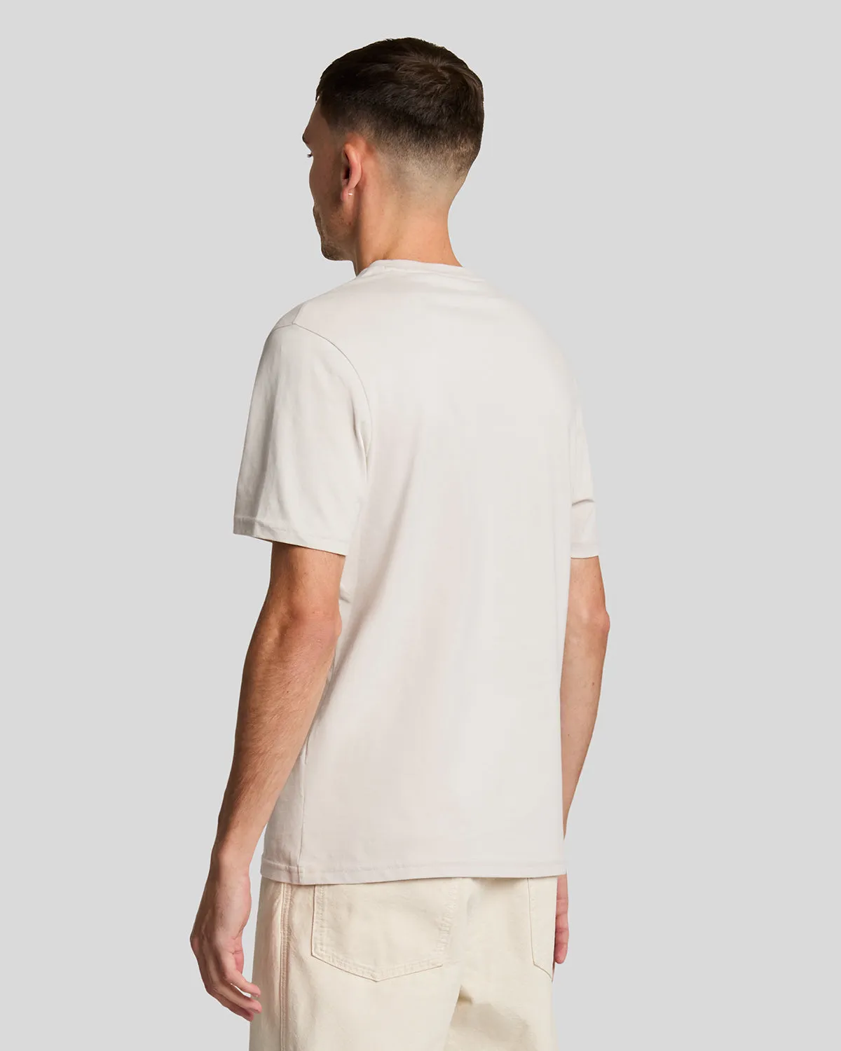 Cotton Crew Neck T-Shirt sold by Lyle & Scott product image thumbnail 3