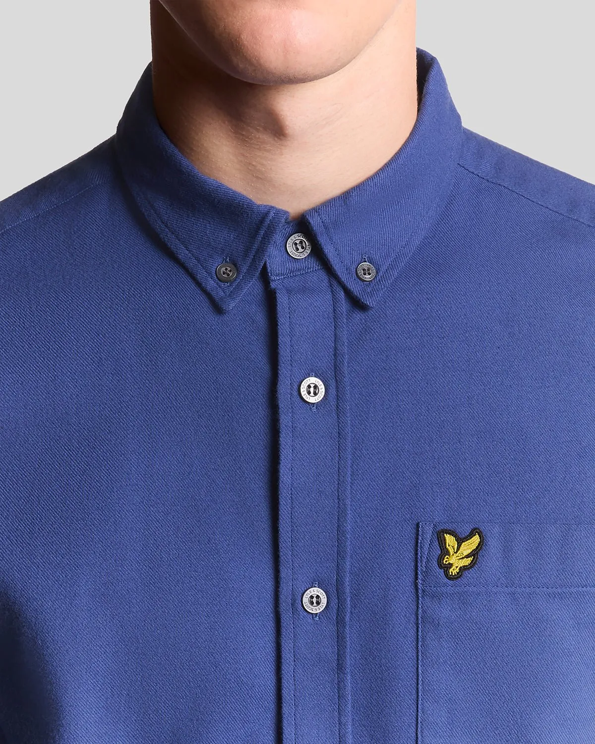 Button Down Flannel Shirt sold by Lyle & Scott product image thumbnail 3