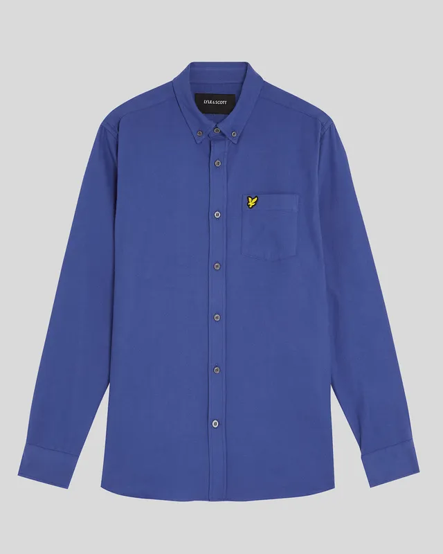Button Down Flannel Shirt sold by Lyle & Scott product image thumbnail 5