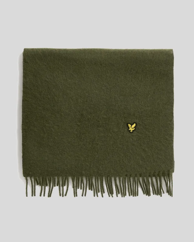 Lambswool Blend Scarf sold by Lyle & Scott