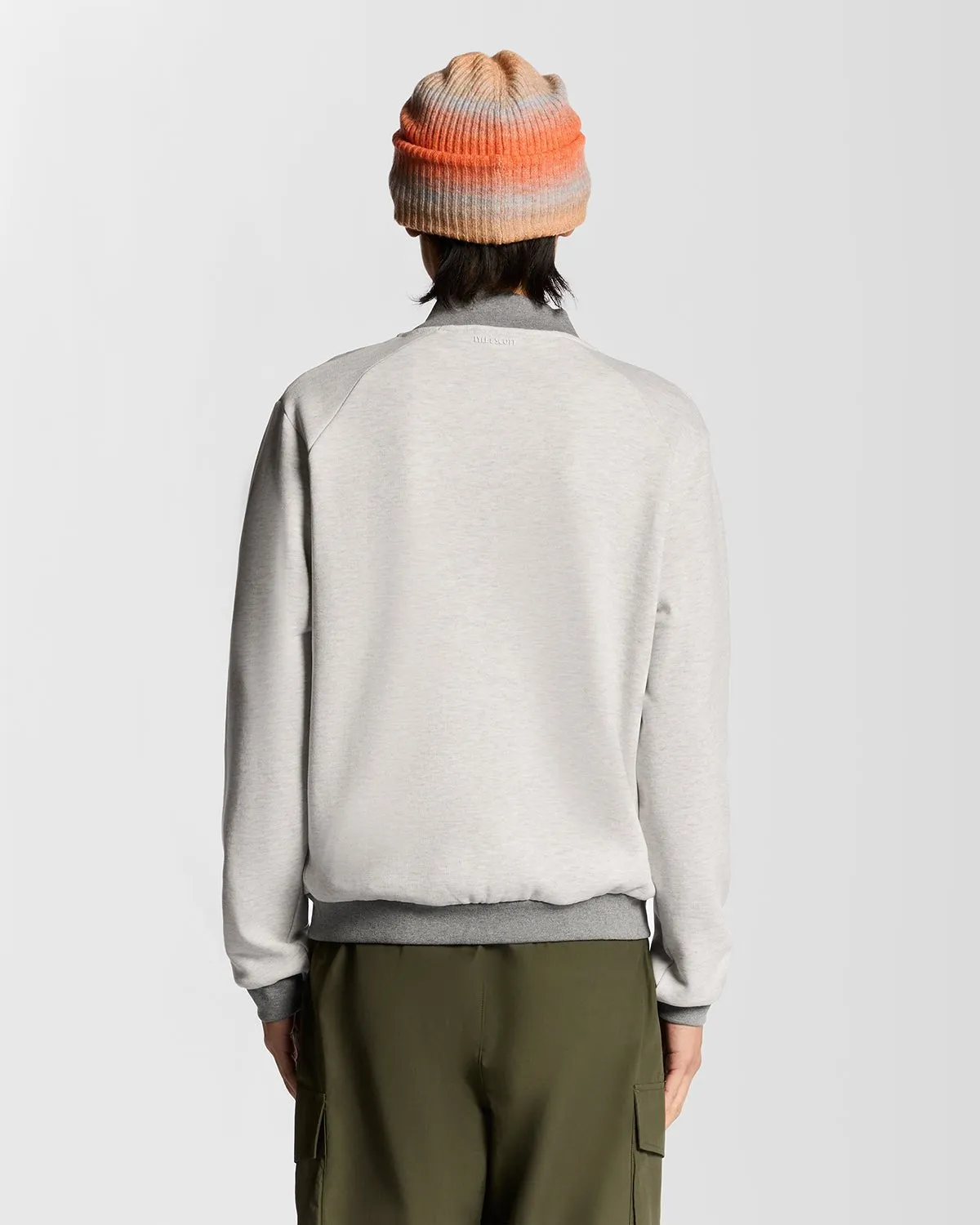 Half Raglan Sleeve Jersey Bomber sold by Lyle & Scott product image thumbnail 4