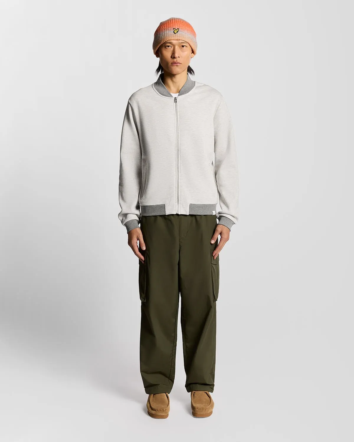 Half Raglan Sleeve Jersey Bomber sold by Lyle & Scott product image thumbnail 2