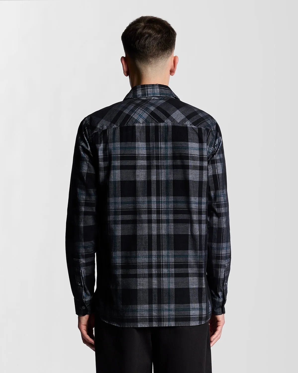 Tartan Check Corduroy Shirt sold by Lyle & Scott product image thumbnail 4
