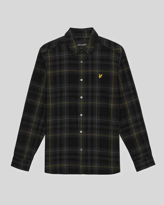 Tartan Check Corduroy Shirt sold by Lyle & Scott product image thumbnail 5