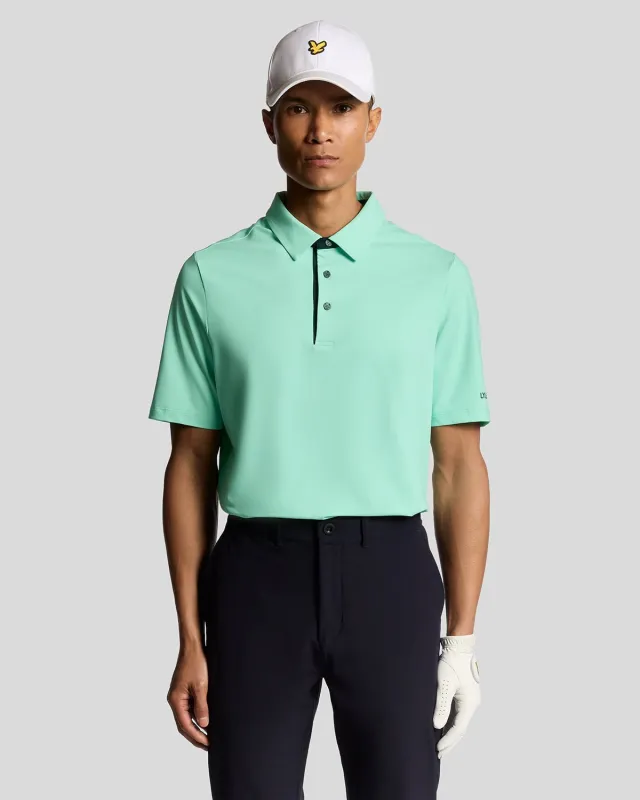 Golf Shank Button Polo Shirt sold by Lyle & Scott