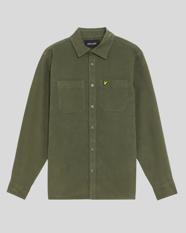 Lightweight Needle Cord Shirt sold by Lyle & Scott product image thumbnail 5