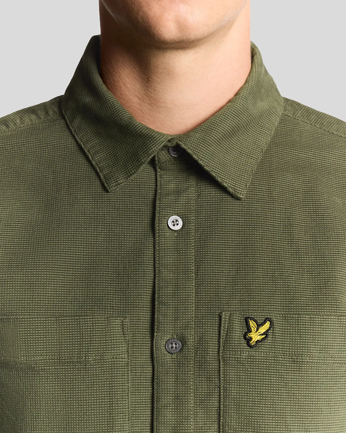 Lightweight Needle Cord Shirt sold by Lyle & Scott product image thumbnail 3