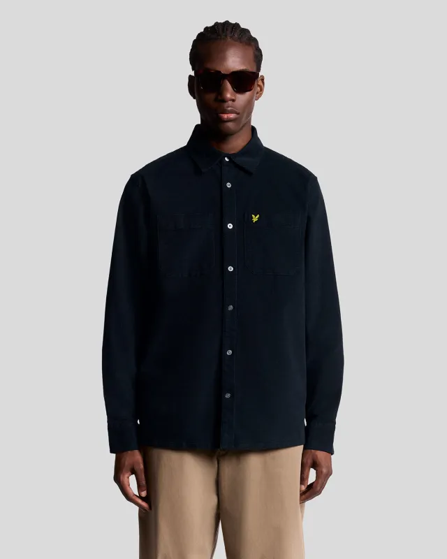 Lightweight Needle Cord Shirt sold by Lyle & Scott
