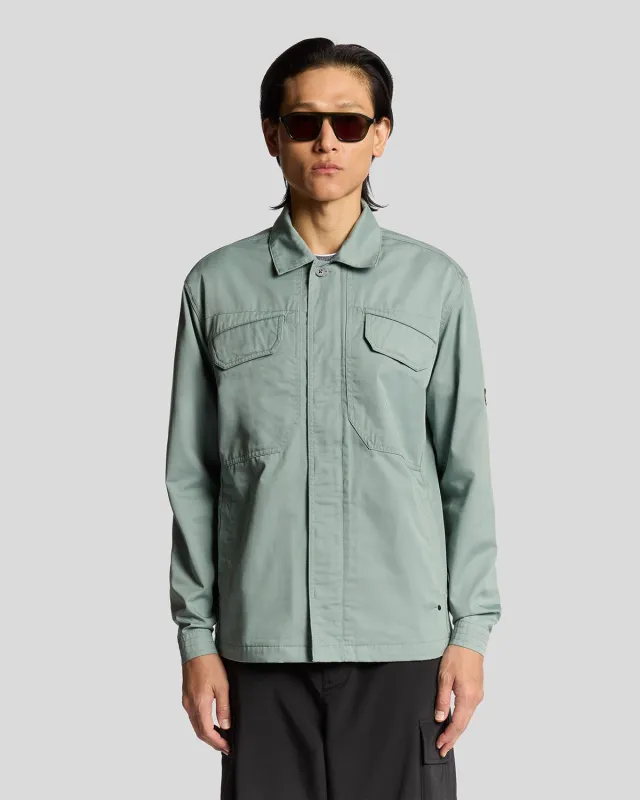 Multi Pocket Full Zip Overshirt sold by Lyle & Scott