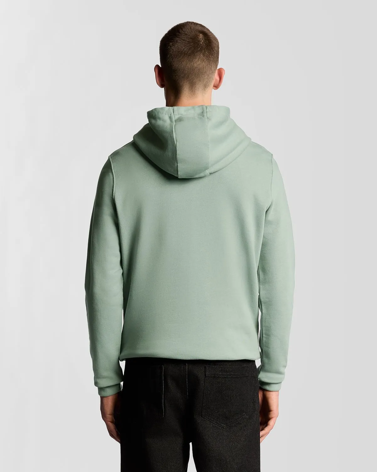 Loopback Cotton Hoodie sold by Lyle & Scott product image thumbnail 4