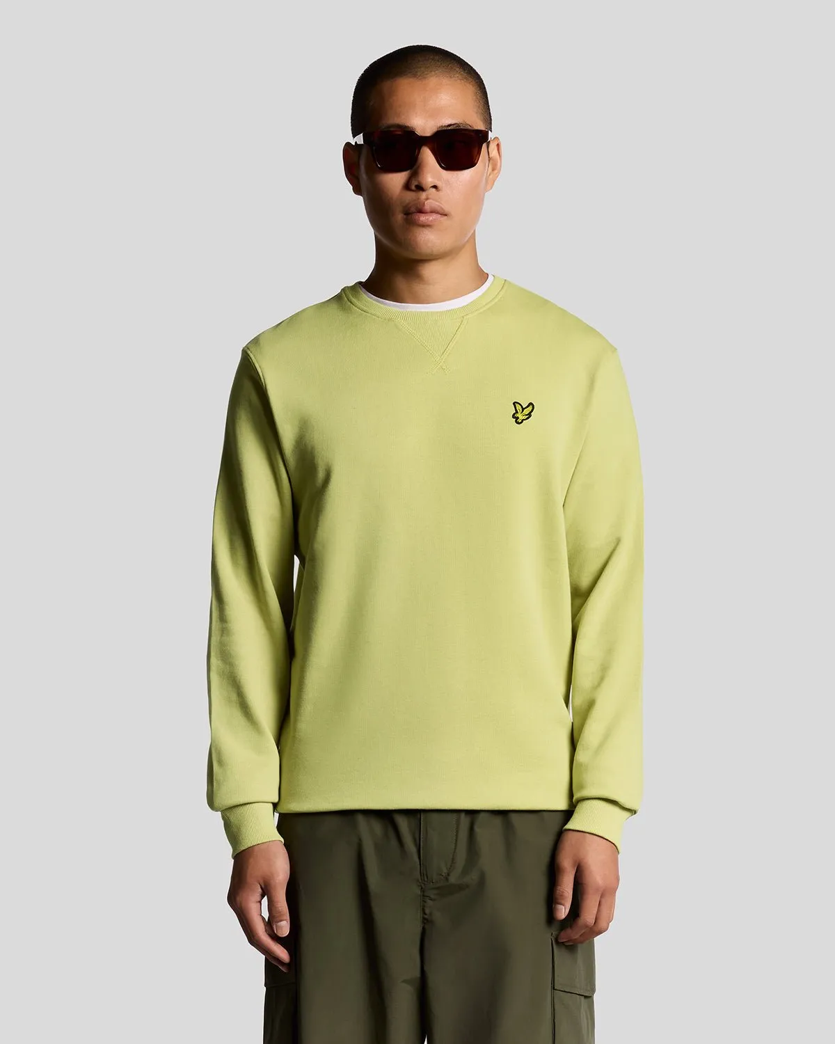 Cotton Crew Neck Sweatshirt sold by Lyle & Scott
