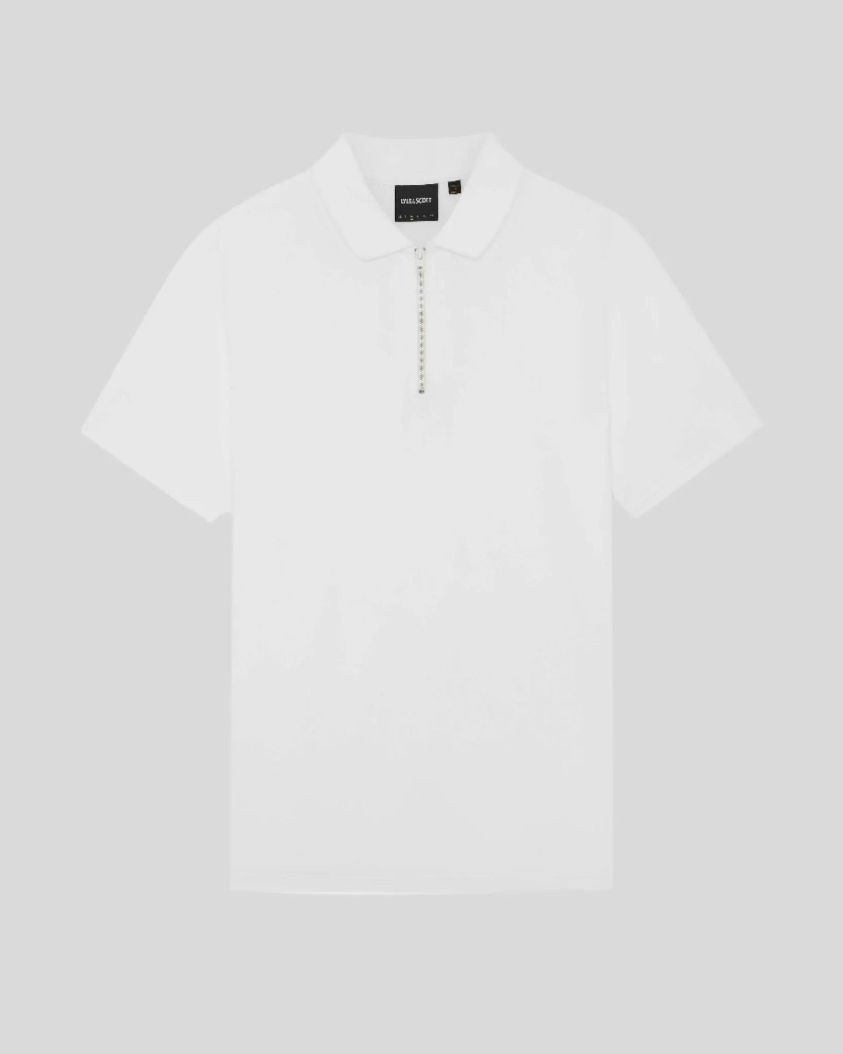 Interlock Zipped Polo Shirt sold by Lyle & Scott product image thumbnail 5
