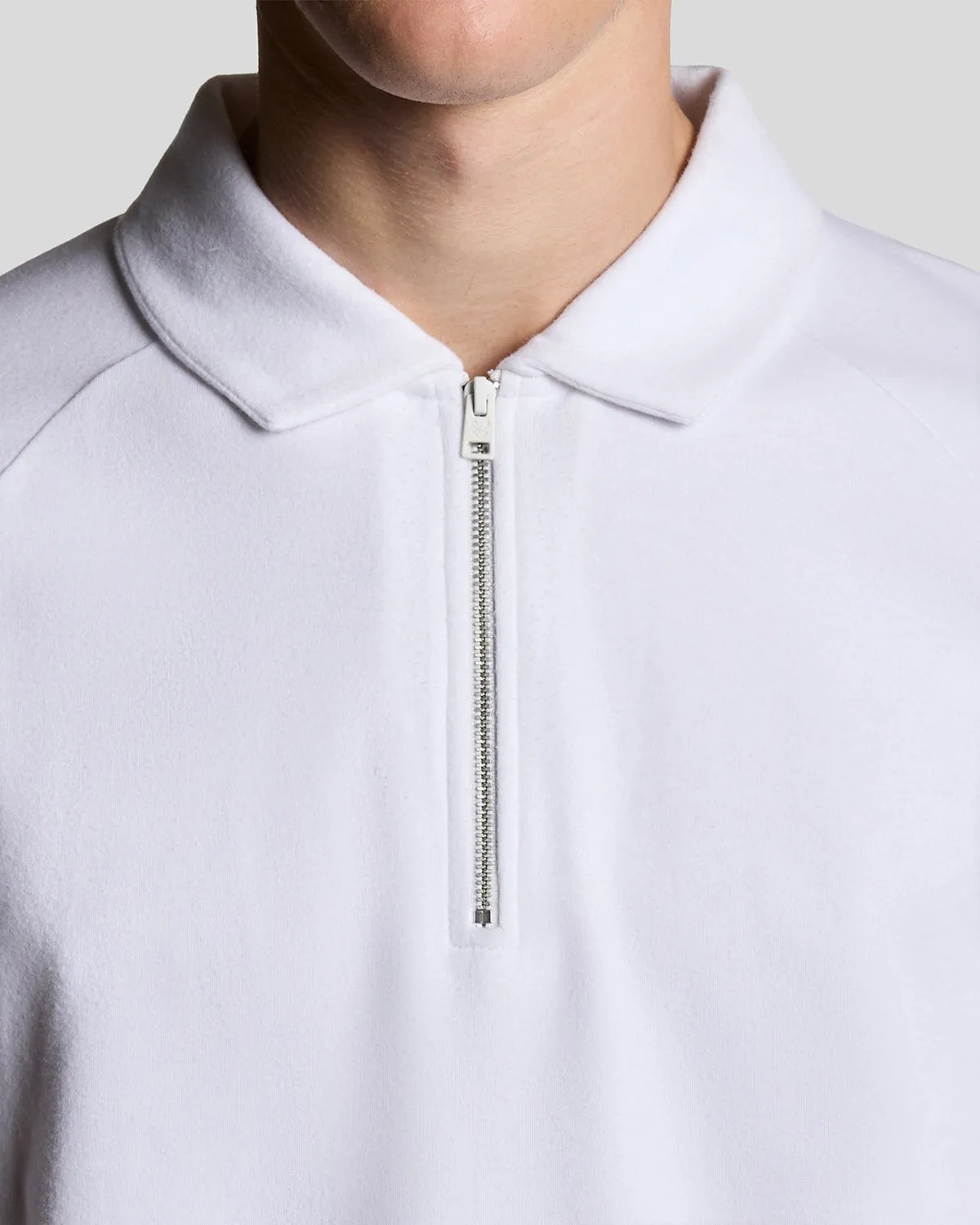 Interlock Zipped Polo Shirt sold by Lyle & Scott product image thumbnail 3