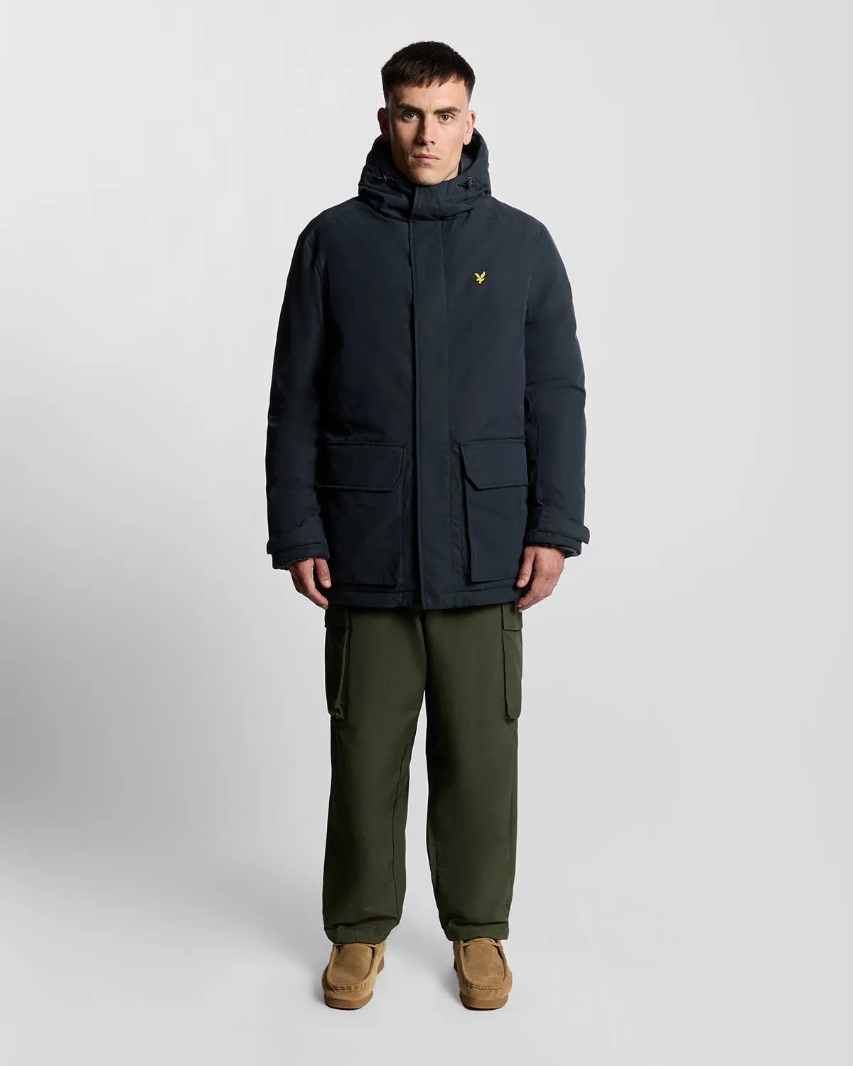 Heavyweight Hooded Parka sold by Lyle & Scott product image thumbnail 2