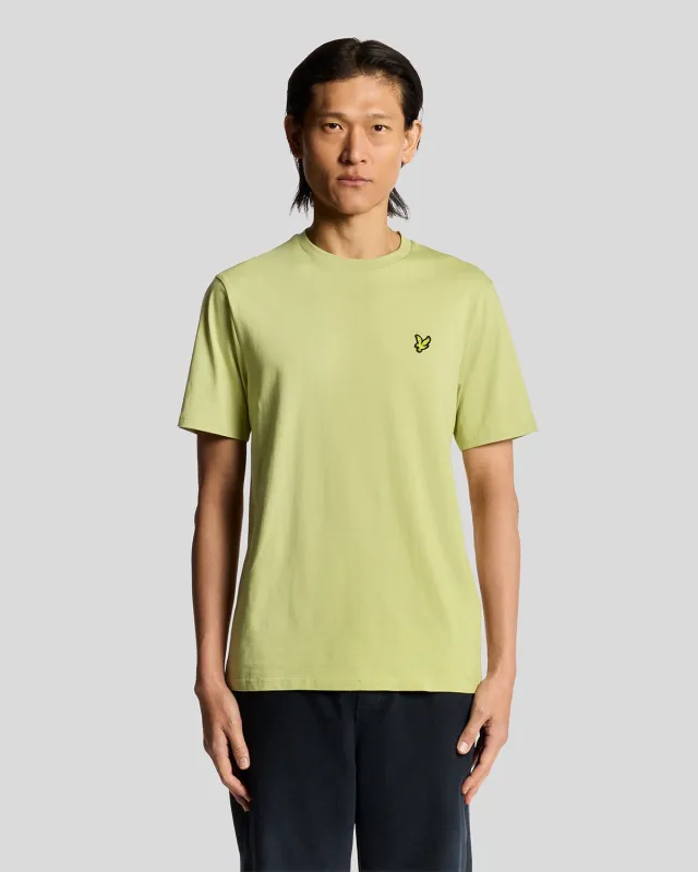 Cotton Crew Neck T-Shirt made by Lyle & Scott