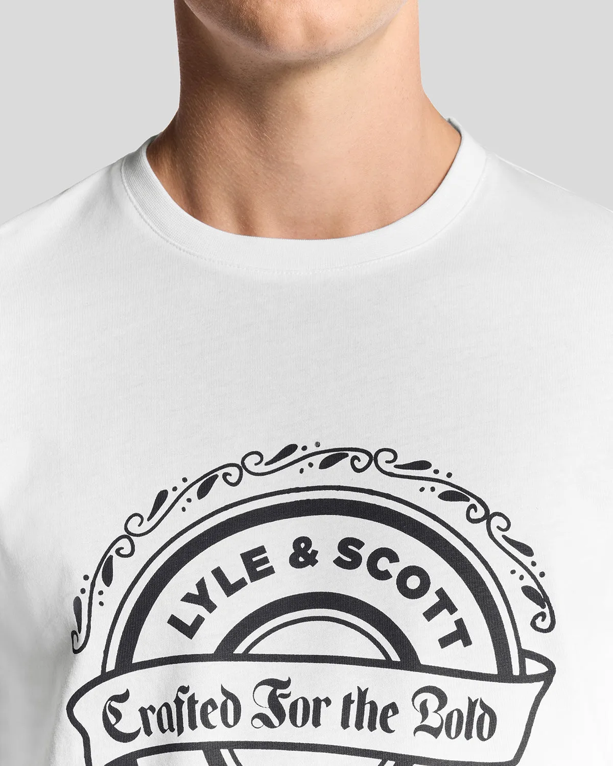 Crafted For The Bold Graphic T-Shirt sold by Lyle & Scott product image thumbnail 3
