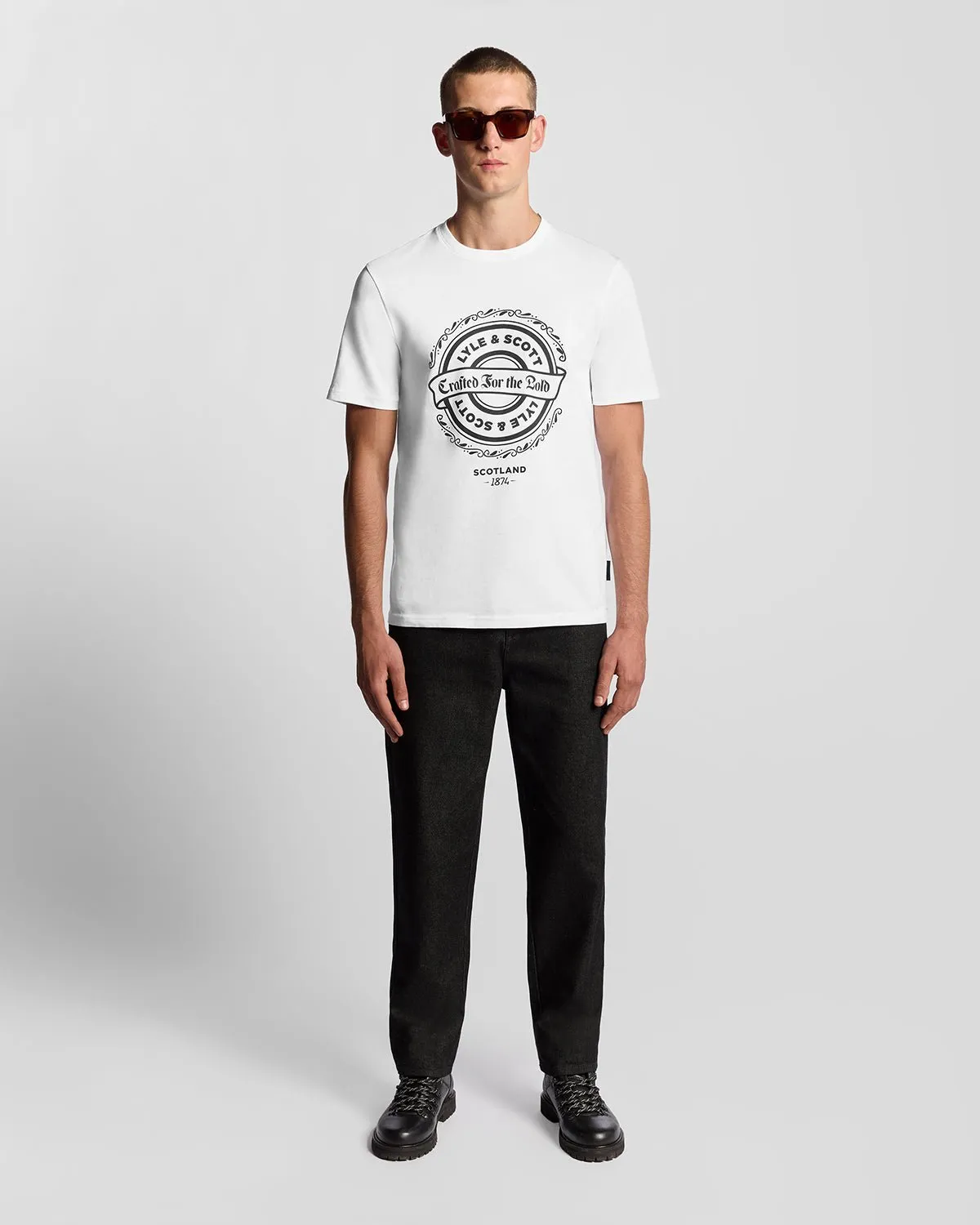 Crafted For The Bold Graphic T-Shirt sold by Lyle & Scott product image thumbnail 2