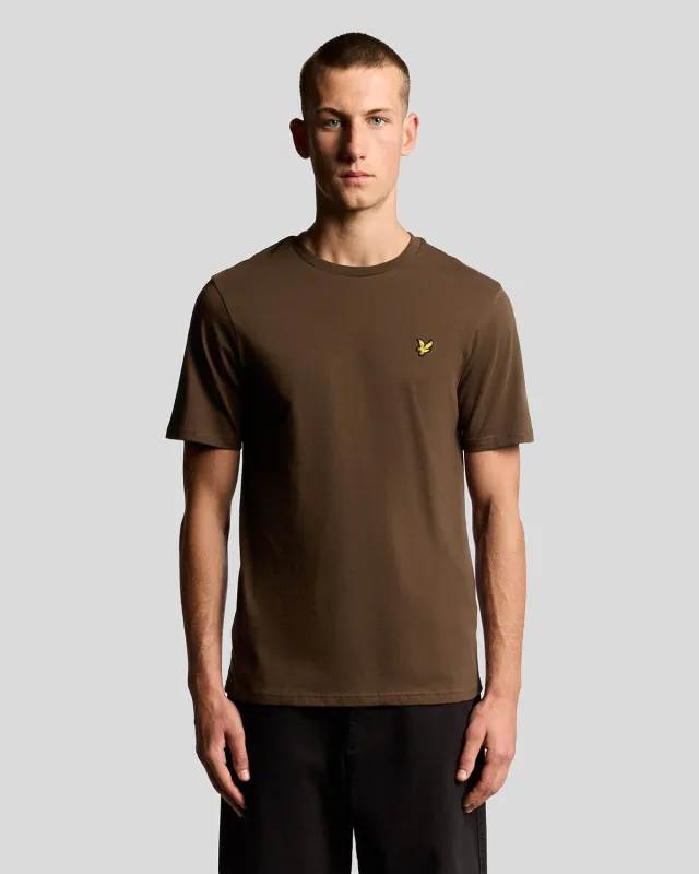 Cotton Crew Neck T-Shirt sold by Lyle & Scott