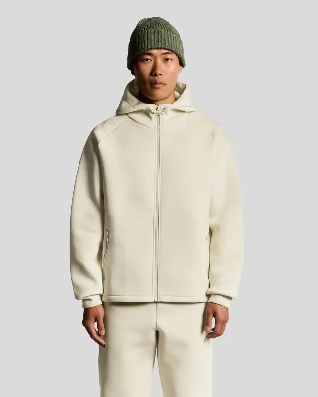 Neoprene Full Zip Hoodie sold by Lyle & Scott