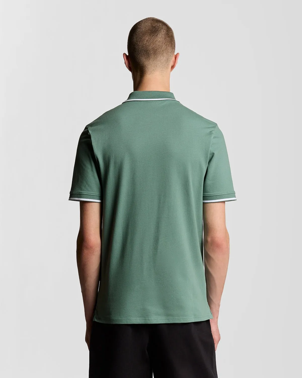 Tipped Polo Shirt sold by Lyle & Scott product image thumbnail 4