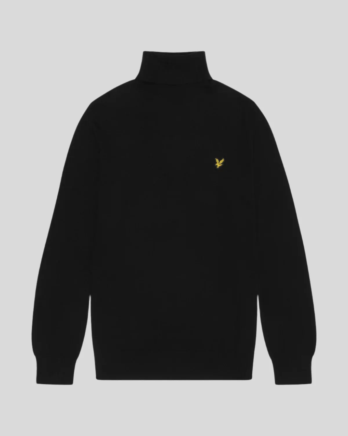 Cotton Merino Turtleneck Jumper sold by Lyle & Scott