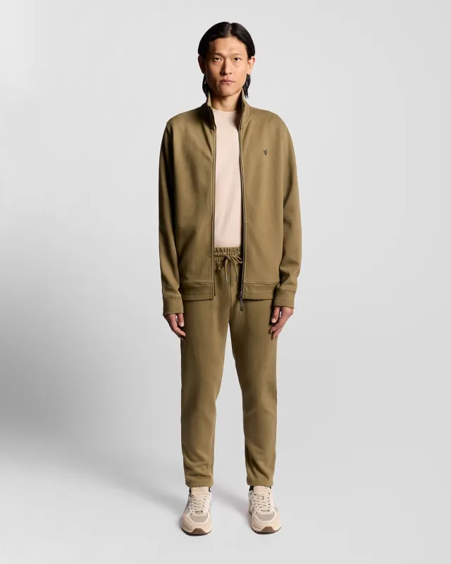 Diagonal Weave Joggers sold by Lyle & Scott