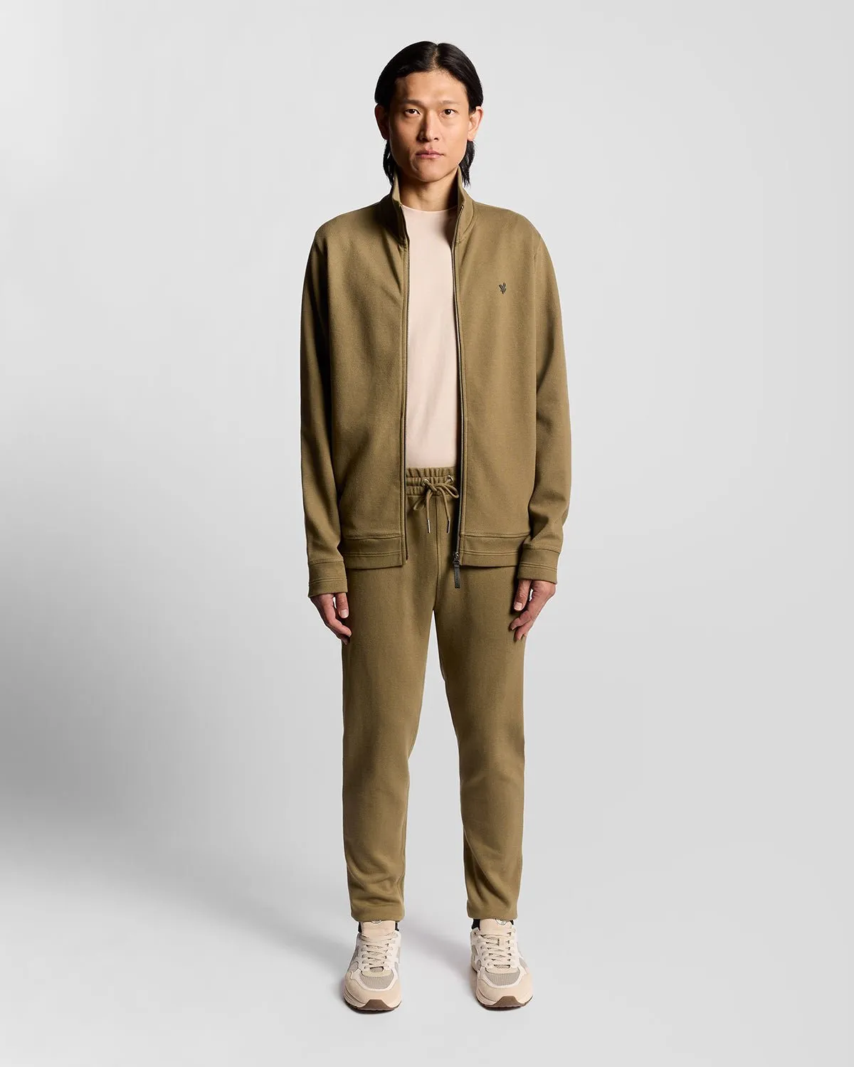 Diagonal Weave Joggers sold by Lyle & Scott