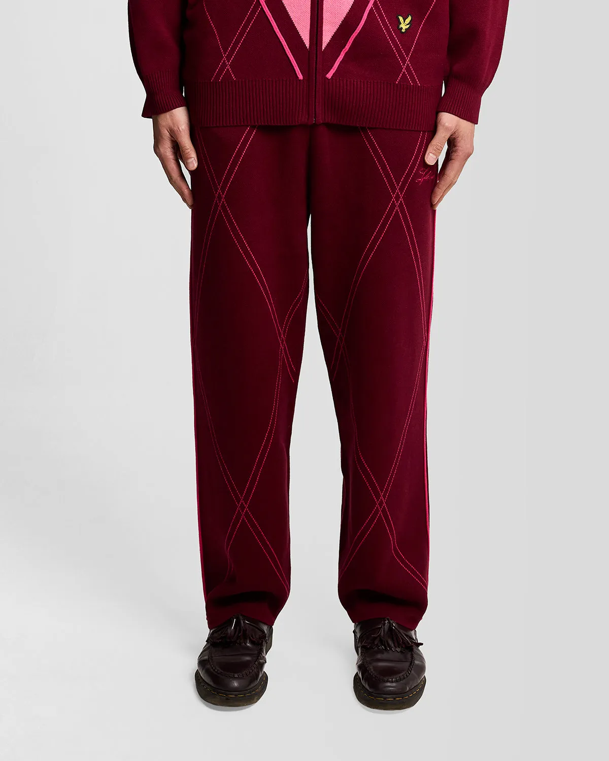 Argyle Knitted Track Pants sold by Lyle & Scott product image thumbnail 2