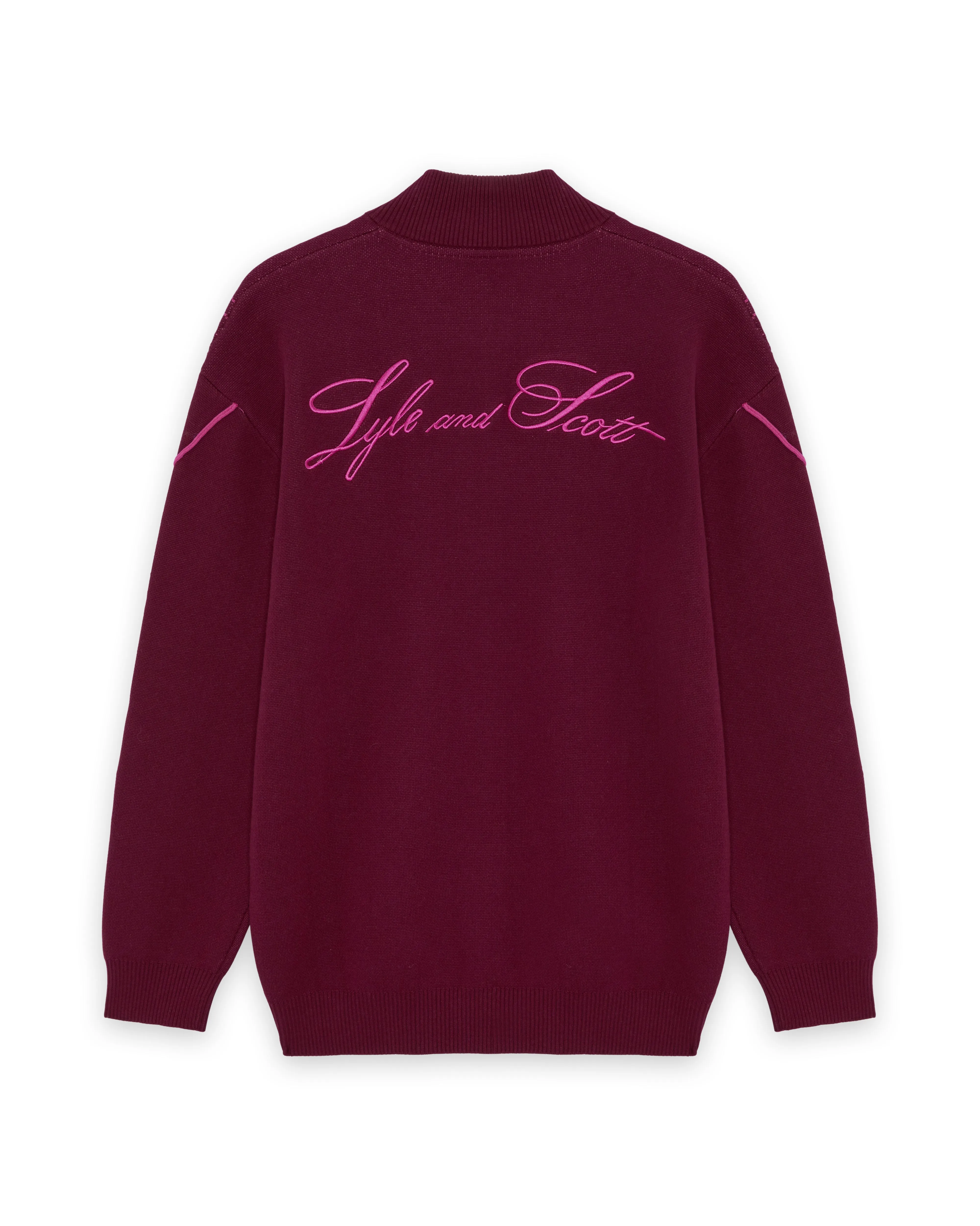 Argyle Knitted Track Jacket sold by Lyle & Scott product image thumbnail 5