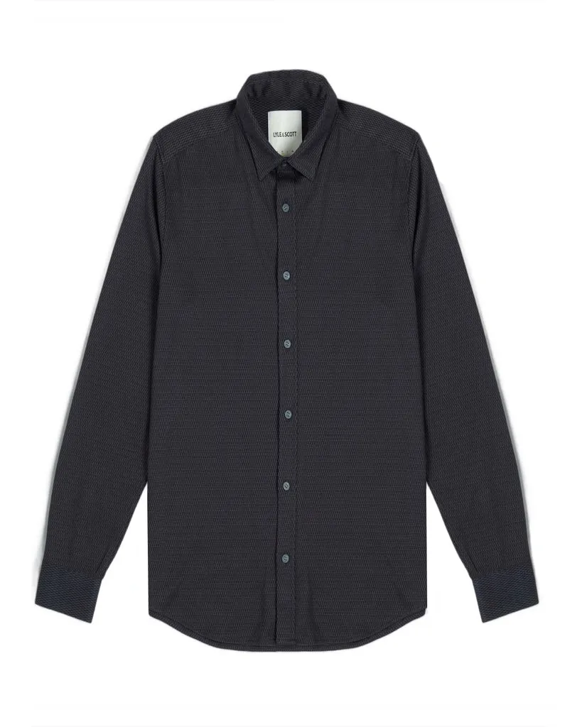 Two-Tone Jacquard Shirt sold by Lyle & Scott product image thumbnail 5