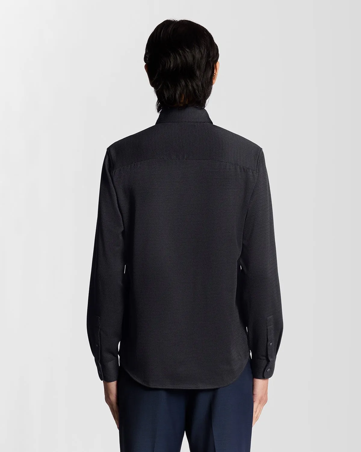 Two-Tone Jacquard Shirt sold by Lyle & Scott product image thumbnail 4