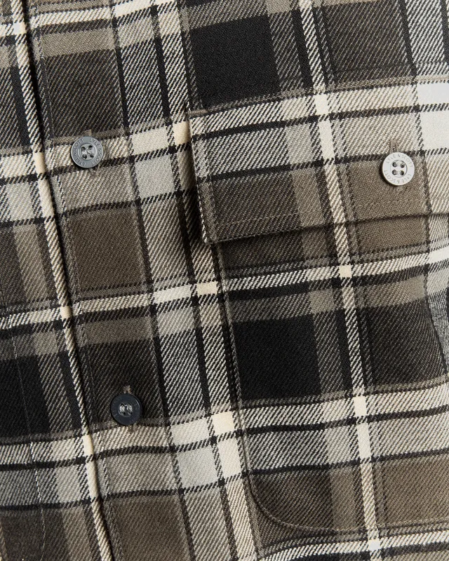 Brushed Cotton Check Shirt sold by Lyle & Scott product image thumbnail 5