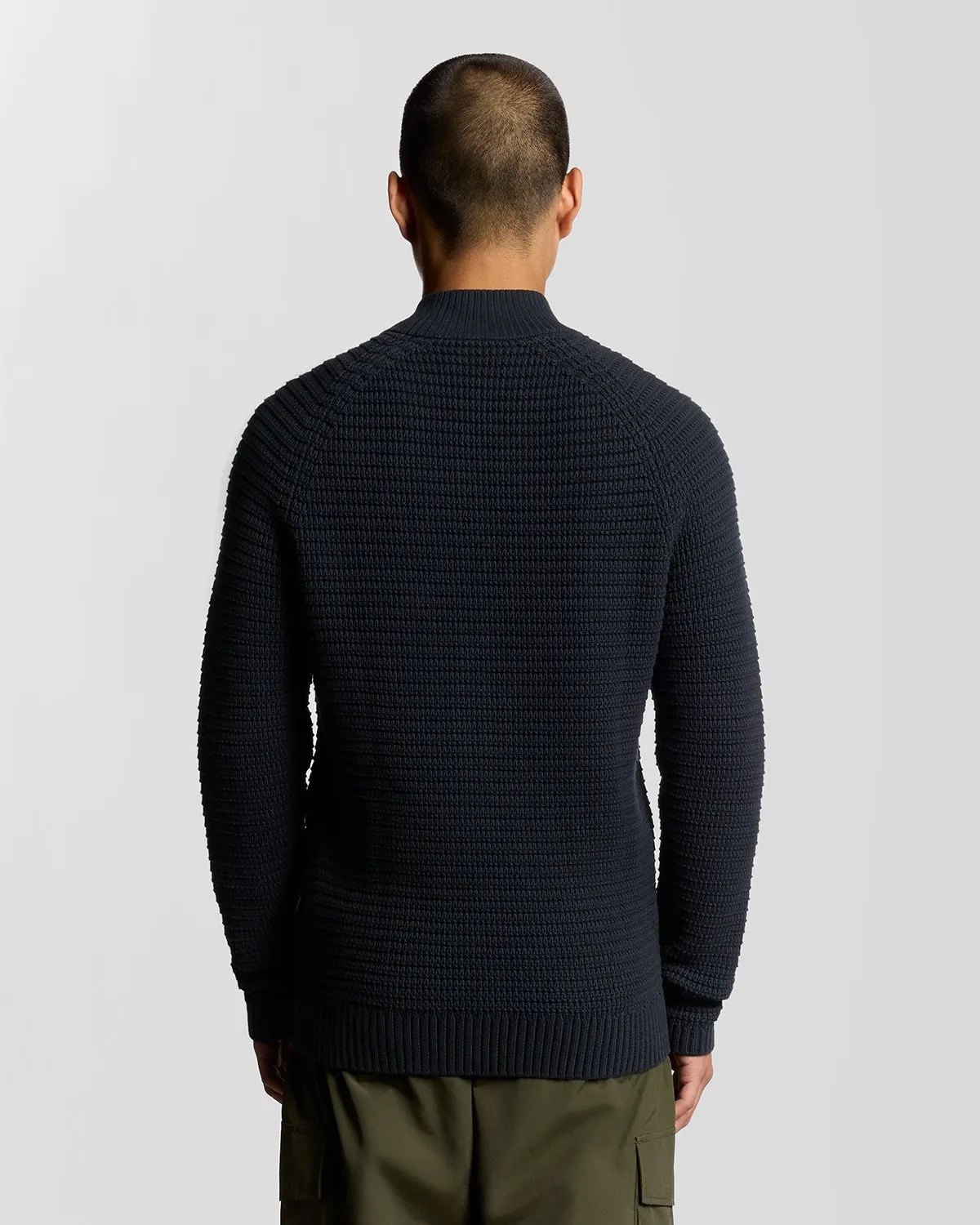 Cotton Waffle Knit Cardigan sold by Lyle & Scott product image thumbnail 4