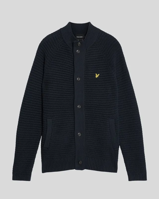 Cotton Waffle Knit Cardigan sold by Lyle & Scott product image thumbnail 5