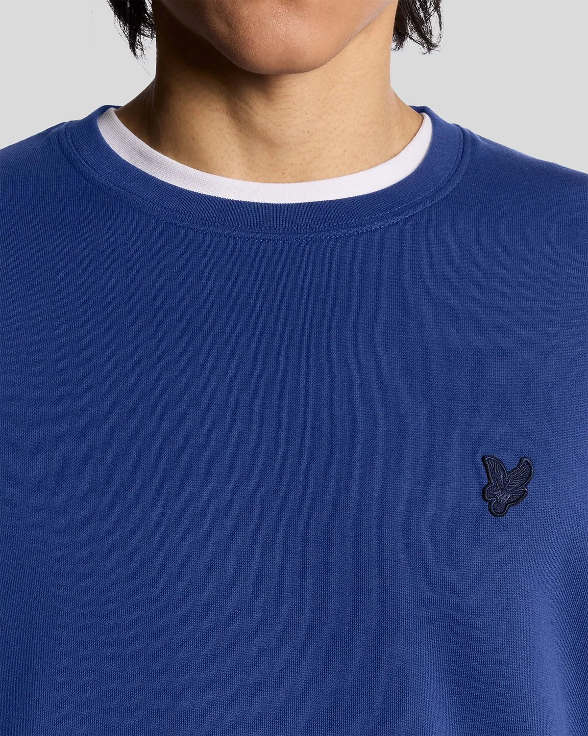 Superfine Cotton Crew Neck Sweatshirt sold by Lyle & Scott product image thumbnail 3